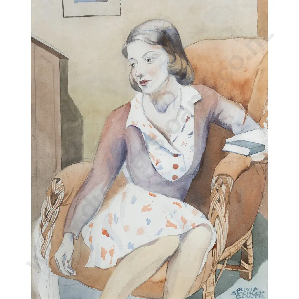 Olivia Spencer Bower - Girl in Chair Image 1++