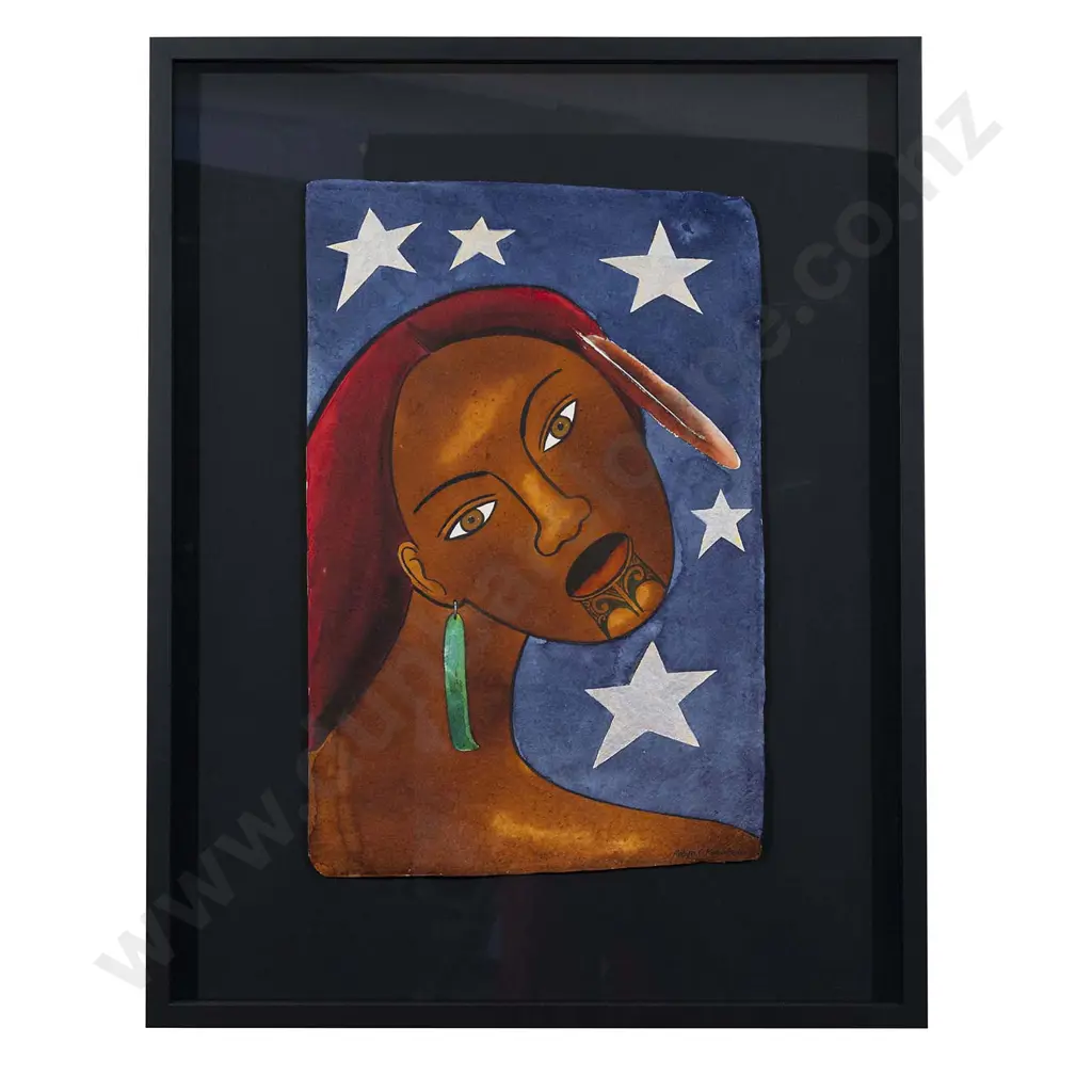 Robyn Kahukiwa - Hine Pounamu Image 1++