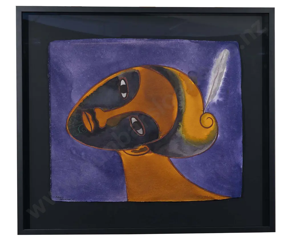 Robyn Kahukiwa - Kauwae Blue Image 1++