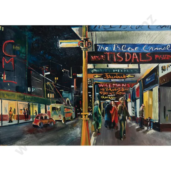 Michael Smither - Queen Street - 1959