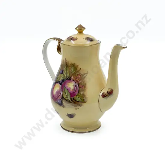 Aynsley Orchard Gold Coffee Pot