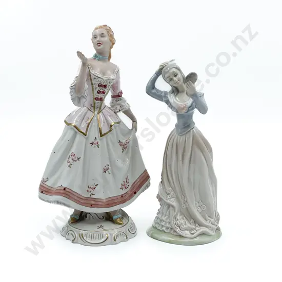 Royal Dux Figure Together with other Spanish Figure