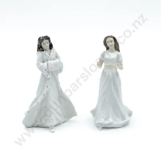 Two RD Figures "Christmas Day" and "Sentiments Greetings"