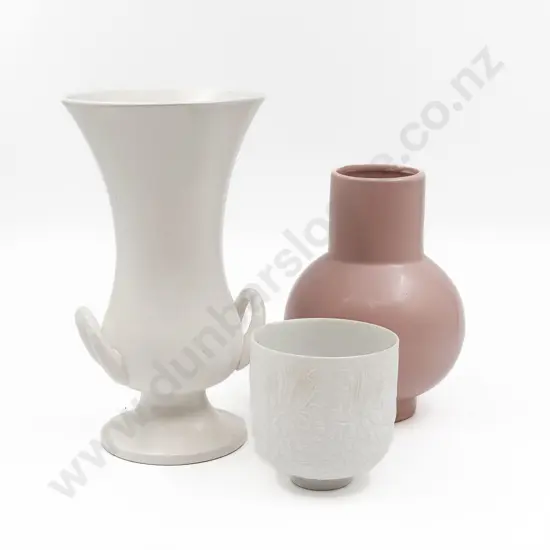 Three Assorted Vases