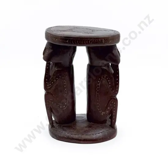 Tribal Figural Stool