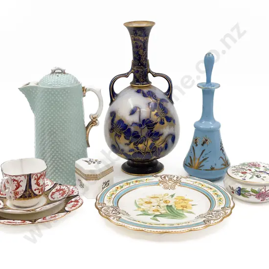 Qty of Assorted Fancy China and Vases Etc