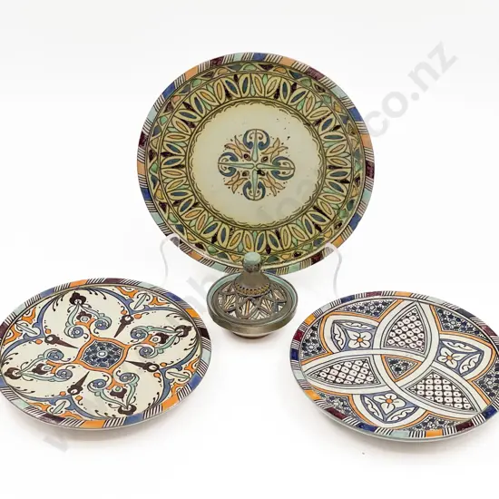 Small Qty of Iznik Plates and Other