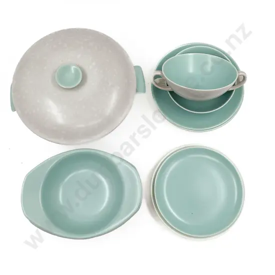 Assorted Poole Twin Tone China
