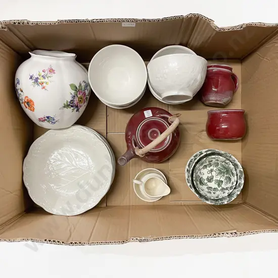 Qty of Assorted China and Pottery Etc