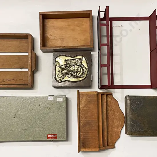 Qty of Wall Shelves and Desk Stands etc