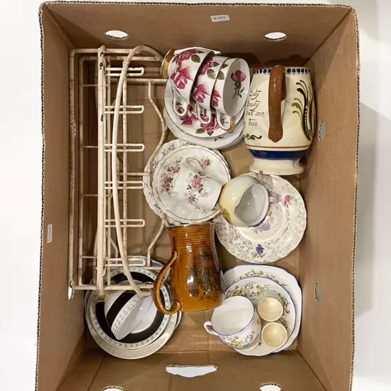 Qty of Assorted Fancy China Including Royal Albert