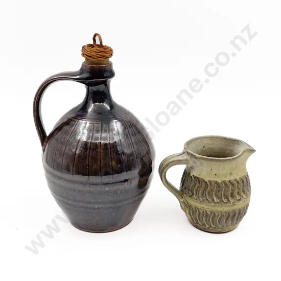 Mirek Smisek Stoppered Flagon And Small Jug