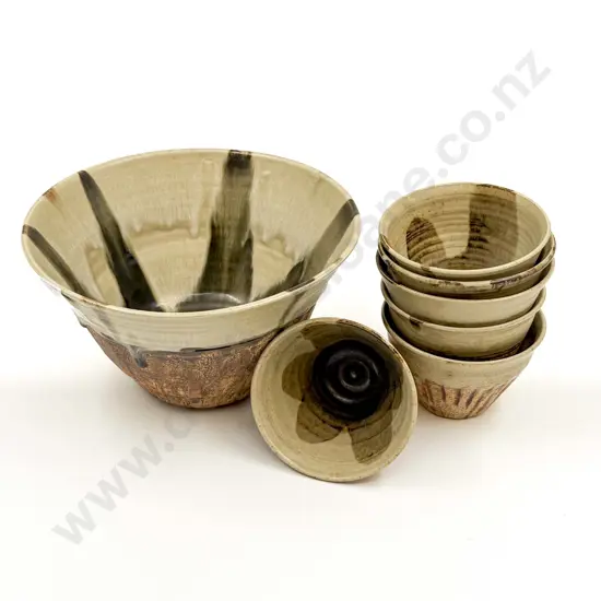 Pottery Dessert Set