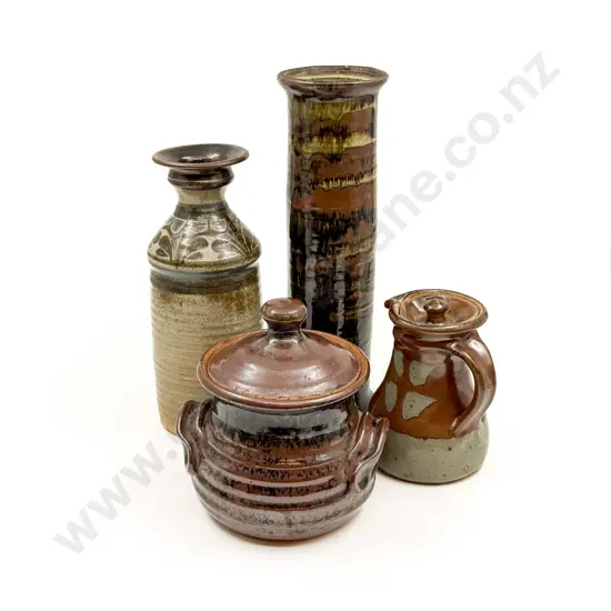 Four Pieces of NZ Pottery