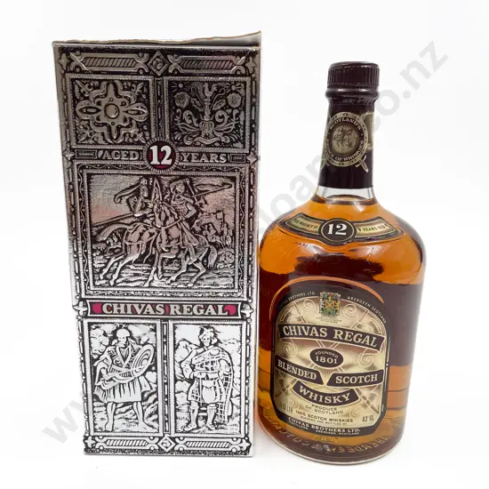 Boxed Chivas Regal 12 Year Scotch Whisky
