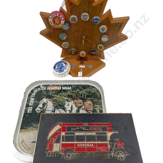 Qty of Assorted Beer Advertising