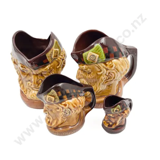 Four Assorted "The McCallum" Whisky Jugs (of sizes)