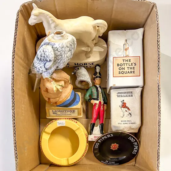 Qty of Assorted Alcohol Advertising