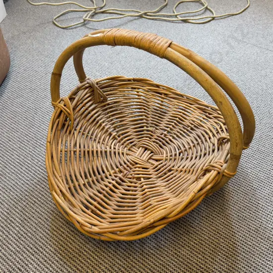 Wicker Flower Basket