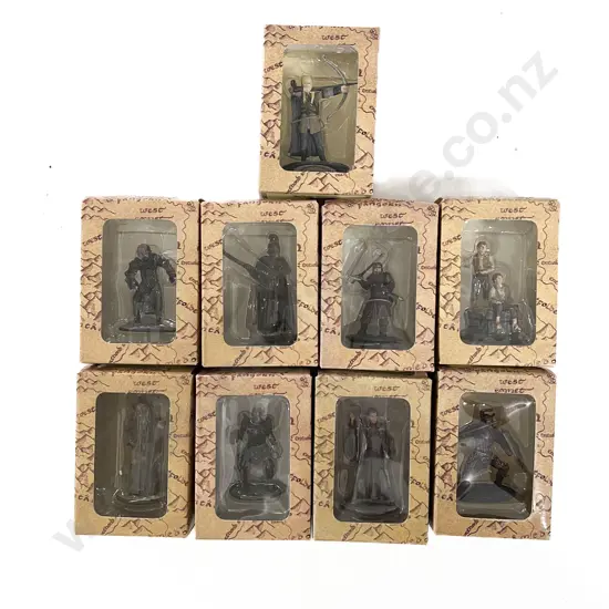 Nine New Line Productions Miniature LOTR Figures