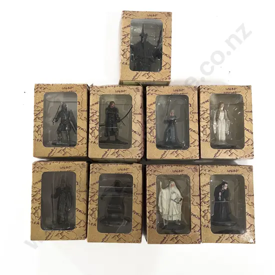 Nine New Line Productions Miniature LOTR Figures