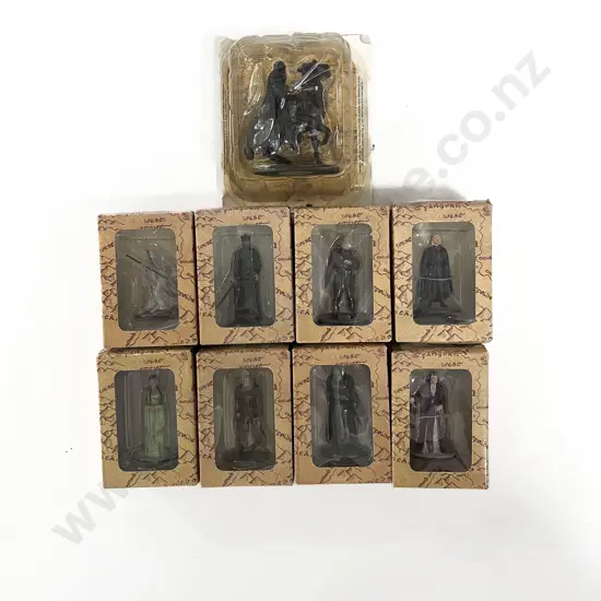 Nine New Line Production Miniature LOTR Figures