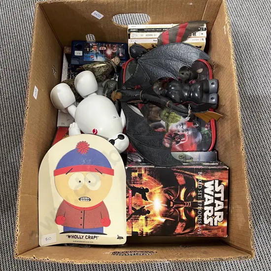 Star Wars DVD with others and Toys