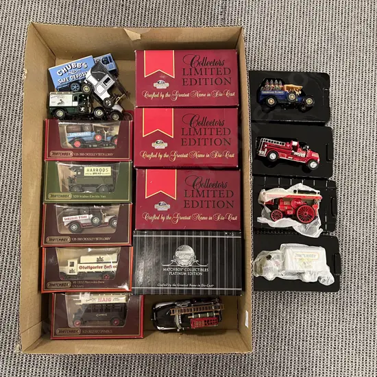 Models of Yesteryear 13 Boxed and Unboxed Models