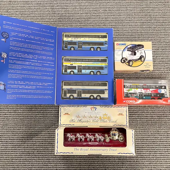 Four Corgi Boxed Models