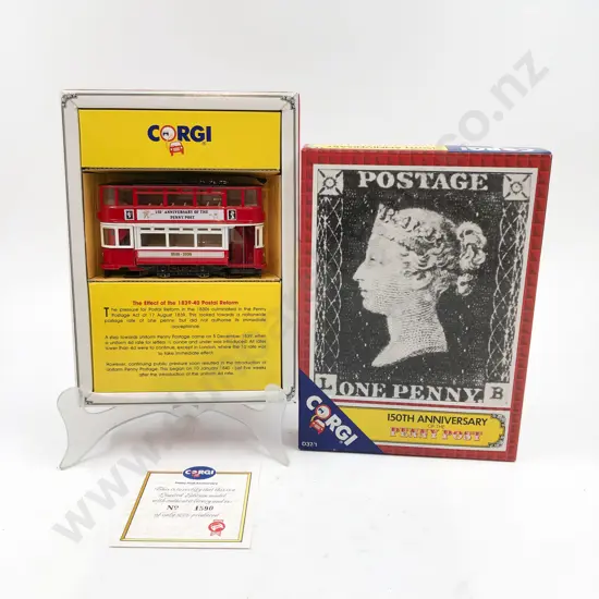 Boxed Corgi Penny Post Anniversary