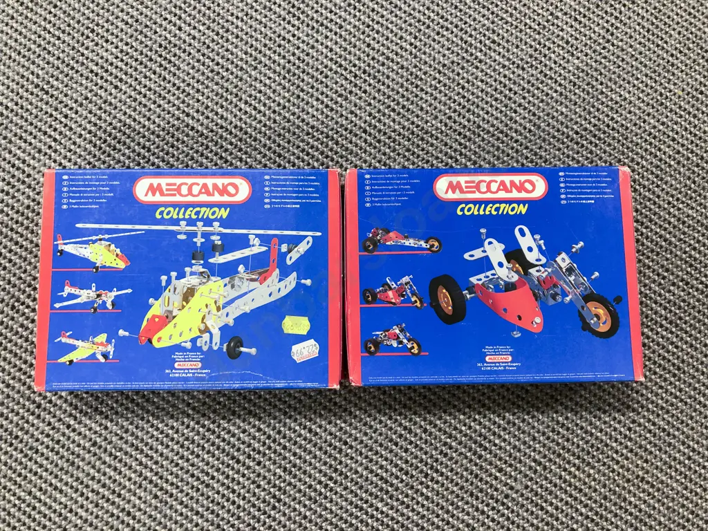 Two Boxed Meccano Packs Image 1++