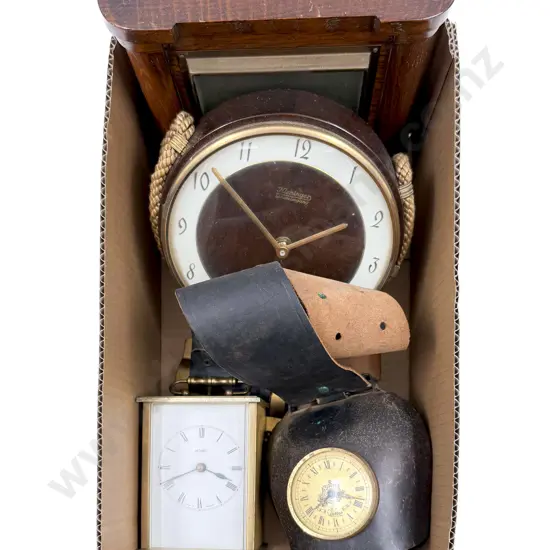 Box of Assorted Clocks