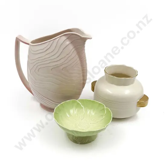 Carltonware Rippled Jug and Two Others