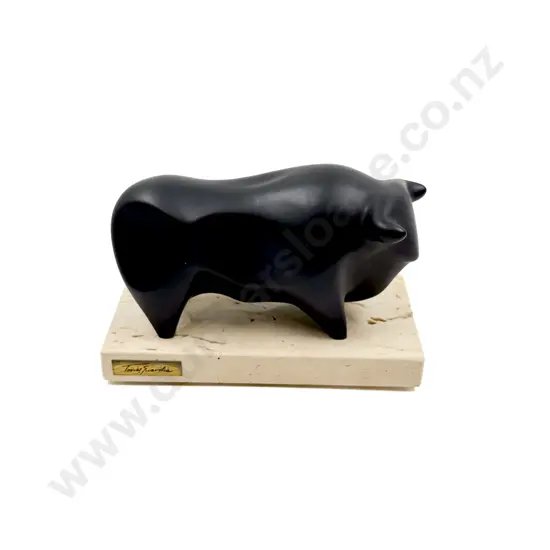 Tony Guardia Bull Sculpture