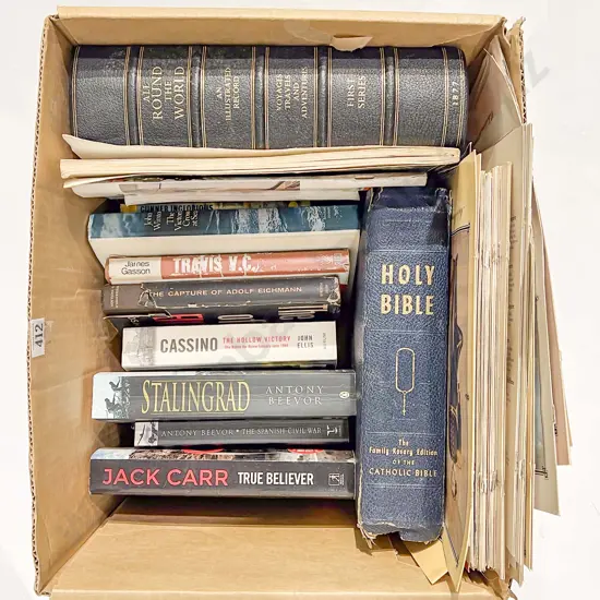 Box of Assorted Books