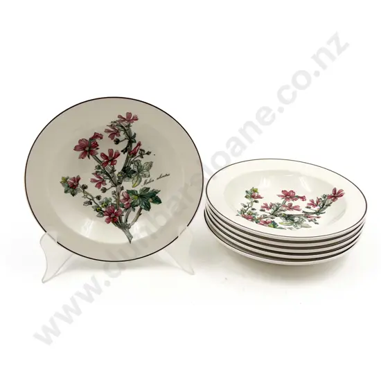 Villeroy & Boch "Botanica" Pattern - 6 x Shallow Bowls