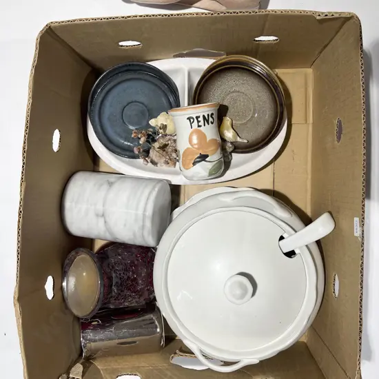 Box of Assorted Including China