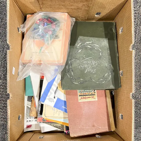 Box Qty of Assorted Vintage