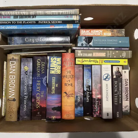 Boz of Assorted Fiction Books