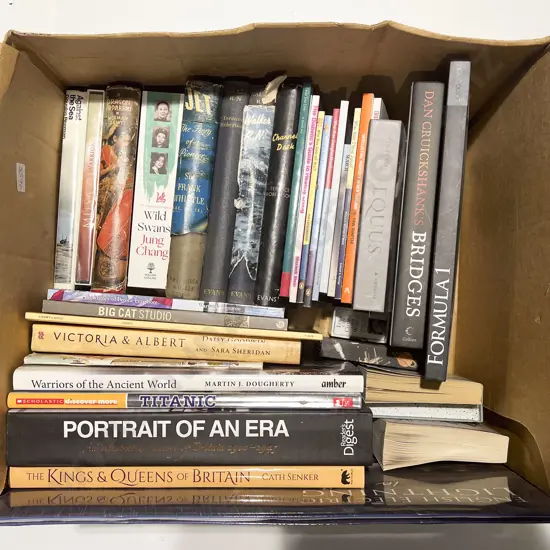 Box of Assorted Books