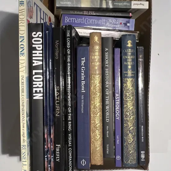 Box of Assorted Books