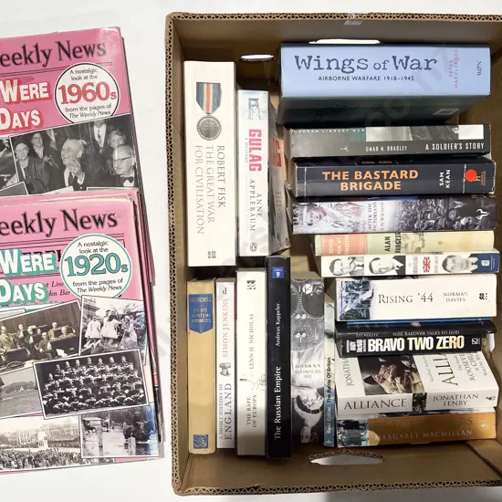 Box of Assorted Books