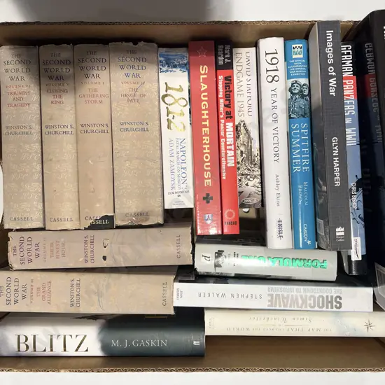 Qty of Assorted War History Reference