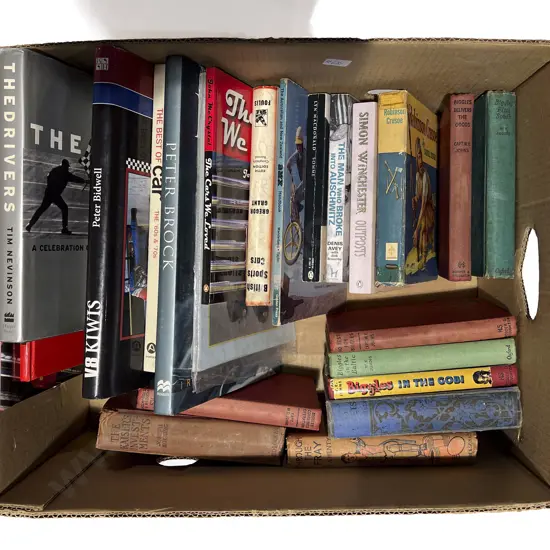 Box of Assorted Books