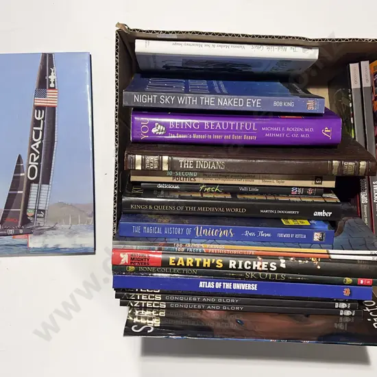 Box of Assorted Books