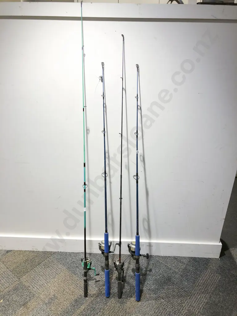 Qty of Assorted Fishing Rods Image 1++