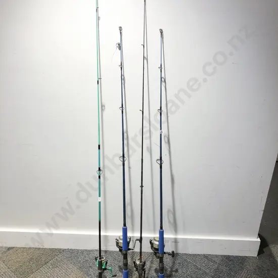 Qty of Assorted Fishing Rods