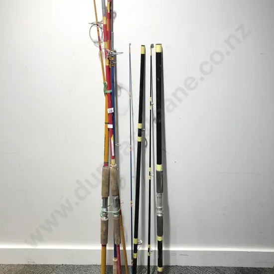 Qty of Assorted Fishing Rods