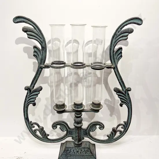 Wrought Metal Flower Holder