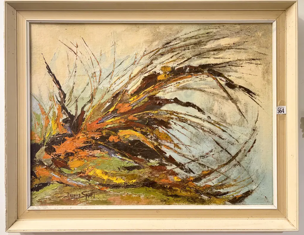 Bernice Smart - Riverside - Oil on Board Image 1++